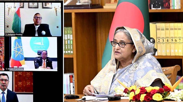 চলমান সংঘাত বন্ধে বিশ্ব নেতাদের প্রতি ঐক্যের আহ্বান প্রধানমন্ত্রী চলমান সংঘাত বন্ধে বিশ্ব নেতাদের প্রতি ঐক্যের আহ্বান প্রধানমন্ত্রী