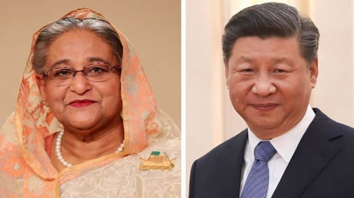 শেখ হাসিনা-শি জিনপিং দ্বিপাক্ষিক বৈঠক অনুষ্ঠিত শেখ হাসিনা-শি জিনপিং দ্বিপাক্ষিক বৈঠক অনুষ্ঠিত