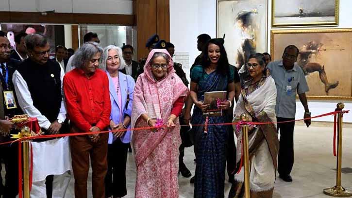 জাতীয় জাদুঘরে শাহাবুদ্দিনের বিশেষ শিল্প প্রদর্শনীর উদ্বোধন করেছেন প্রধানমন্ত্রী জাতীয় জাদুঘরে শাহাবুদ্দিনের বিশেষ শিল্প প্রদর্শনীর উদ্বোধন করেছেন প্রধানমন্ত্রী