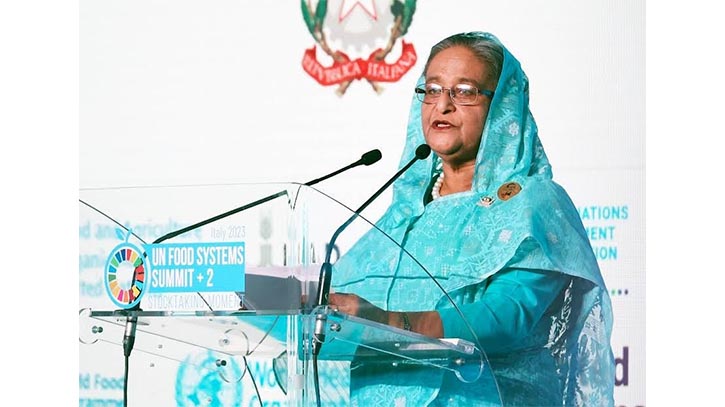 জাতিসংঘ সম্মেলনে প্রধানমন্ত্রীর ৫ দফা প্রস্তাব জাতিসংঘ সম্মেলনে প্রধানমন্ত্রীর ৫ দফা প্রস্তাব