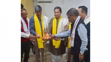 আসামে সুধীসমাজের পক্ষ থেকে ডা. মামুন আল মাহতাবকে সম্বর্ধনা প্রদান