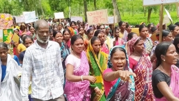 অষ্টম দিনের মতো চলছে চা শ্রমিকদের কর্মবিরতি