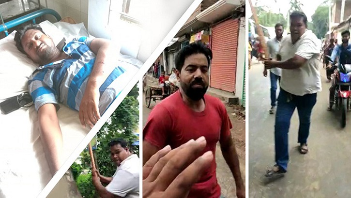 সাংবাদিক পেটাল আলফাডাঙ্গা পৌর মেয়রের ভাই সাংবাদিক পেটাল আলফাডাঙ্গা পৌর মেয়রের ভাই