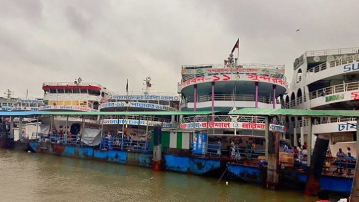 রবিবার দুপুর ১২টার পর্যন্ত চলবে লঞ্চ রবিবার দুপুর ১২টার পর্যন্ত চলবে লঞ্চ