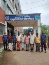হালুয়াঘাটে অভিযানে ৬ জুয়াড়ি গ্রেফতার