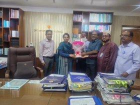 মিথ্যা খবরের প্রতিবাদ জানালো আমিনবাজারের ভূমি কর্মকর্তা