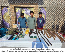 সীমান্তের ডন শাহীন ডাকাত আটক
