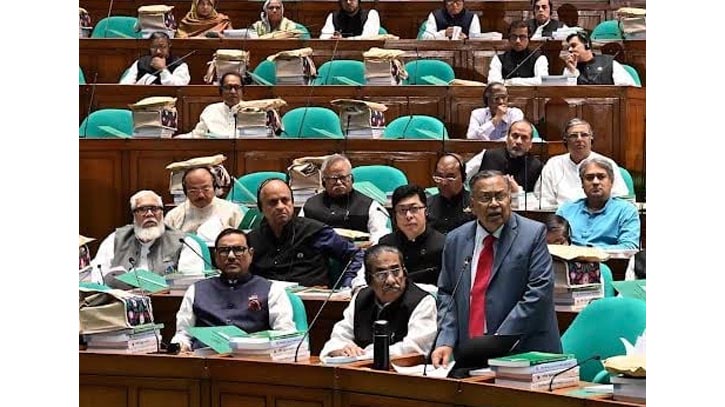 স্মার্ট বাংলাদেশ নির্মাণের লক্ষ্য নিয়ে ৭ লাখ ৯৭ হাজার কোটি টাকার বাজেট প্রস্তাব স্মার্ট বাংলাদেশ নির্মাণের লক্ষ্য নিয়ে ৭ লাখ ৯৭ হাজার কোটি টাকার বাজেট প্রস্তাব